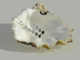 Shaded Blue Sapphire Earrings