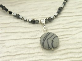 Storm Cloud Necklace Drop