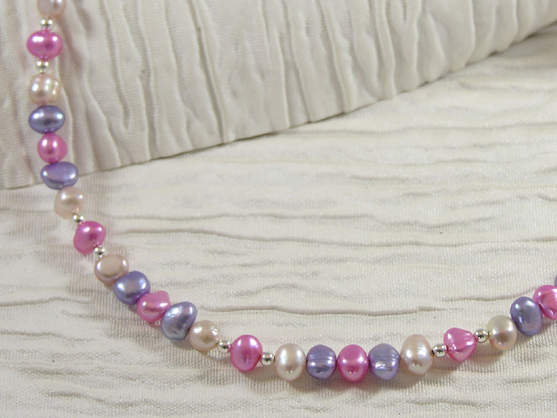 Rose Garden Pearl Necklace